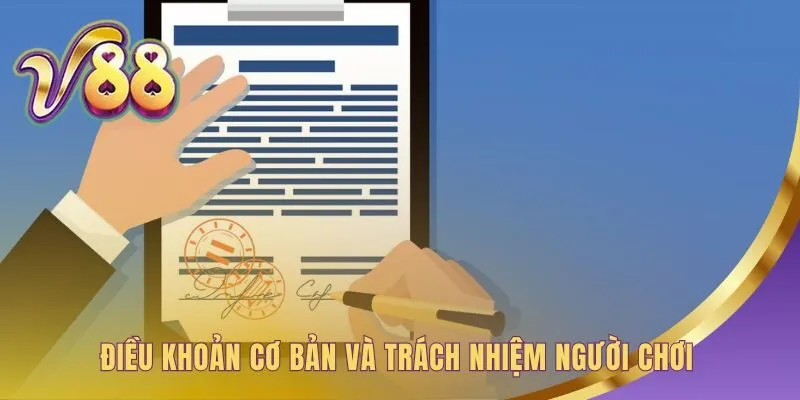 Điều khoản sử dụng xác định trách nhiệm pháp lý của người chơi