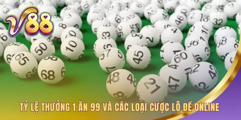 Các loại cược đa dạng giúp người chơi tránh lô trắng V88